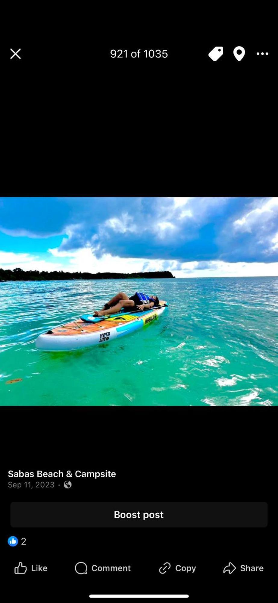 Sabas Beach And Campsite Siquijor Eksteriør bilde