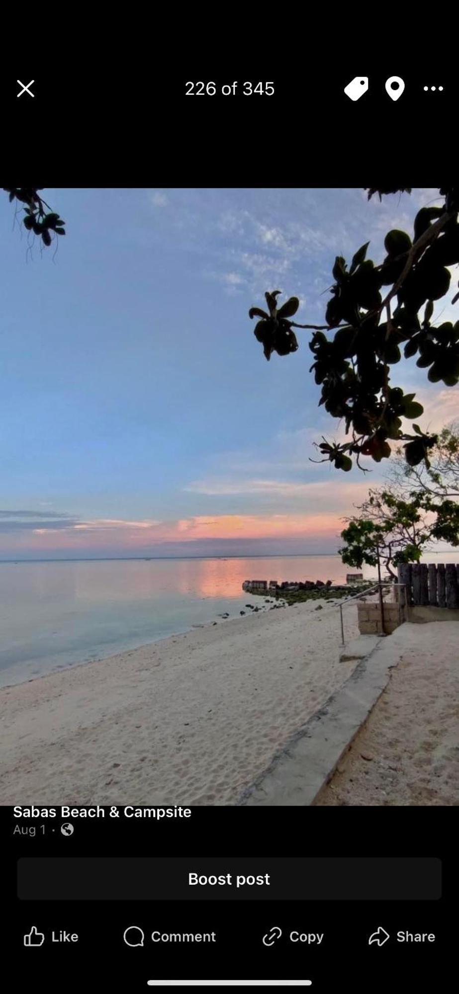 Sabas Beach And Campsite Siquijor Eksteriør bilde